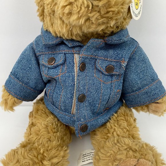 Hard Rock Cafe Orlando Collectible Bear Denim Jacket - Picture 11 of 12